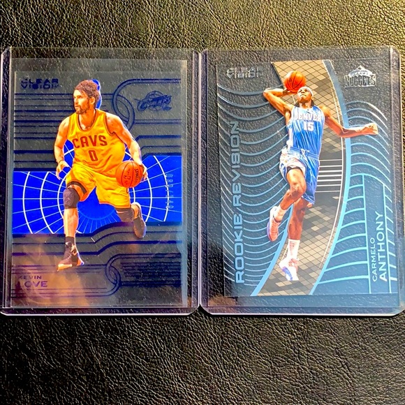 2 Clear Vision Basketball Cards - Picture 1 of 5
